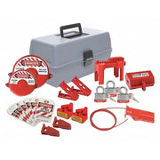 Portable Lockout Kit,Gray,7-1/2" H