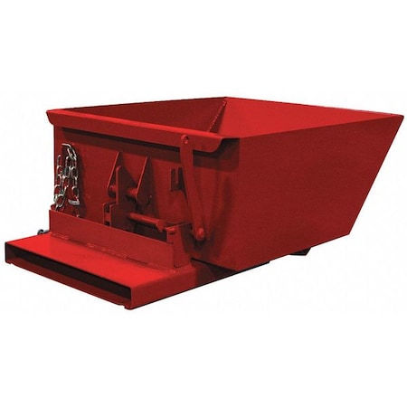Self-Dumping Hopper,6.8 cu. ft. Cap.