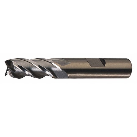 6-Flute PM+ HSS-E Square CC Single Finishing End Mill Cleveland PM-4 Bright 3/4x3/4x3/4x3