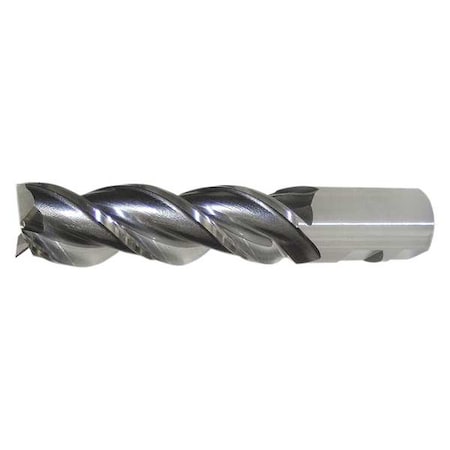 3-Flute PM+ HSS-E Square CC Single High-Helix End Mill Cleveland PM-539R Bright 5/8x5/8x1-5/8x3-3/4
