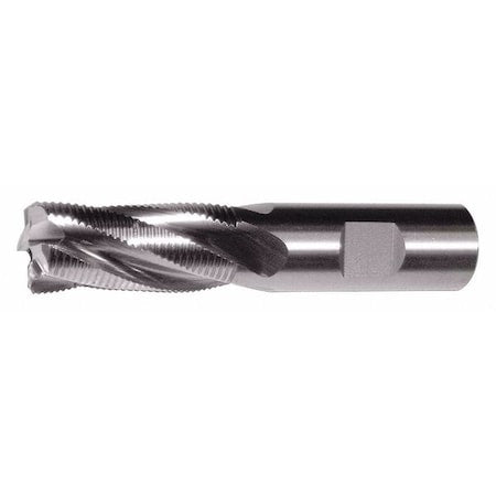 4-Flute PM+ HSS-E Square CC Single Fine Roughing End Mill CTD PMRF-C Bright 5/8x5/8x1-5/8x3-3/4