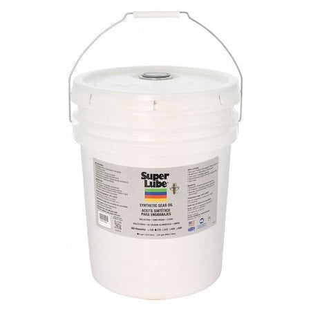 5 gal. Gear Oil Pail, 220 ISO Viscosity, 90 SAE, Translucent Clear