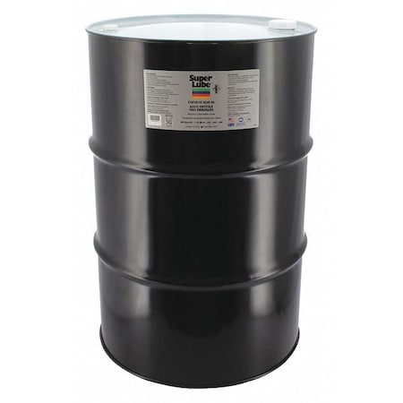 55 gal Gear Oil Drum 220 ISO Viscosity, 90 SAE, Clear