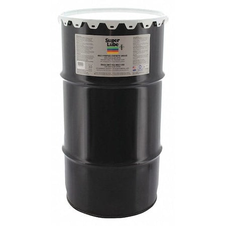 120 lb., Drum, Synthetic, White