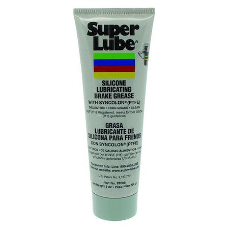 8 oz., Tube, Synthetic, White