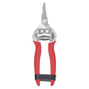 Snips, Short Curved Blade, Corrosion-Resistant Stainless Steel Unobtrusive Leather Grip
