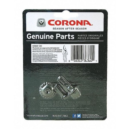 Pivot Bolt, Nut/Segment, BP6340, BP6360