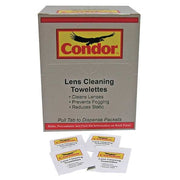 Pre-Moistened Lens Cleaning Towelettes, Anti-Fog, Anti-Static, Individually Wrapped, 100 Per Pack