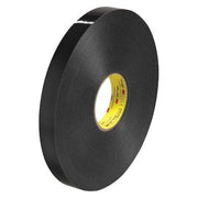 3M 4929 VHB Tape, 25.0 Mil, 1/2" x 5 yds, Black, 1/Case
