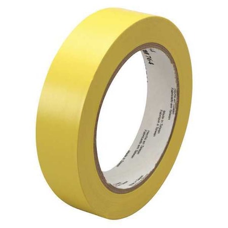 Vinyl Tape,764,1" x 36 yd,Yellow,PK36