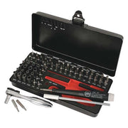 3/16 in. Hex Shank Ratchet Bit Set, 65-Piece