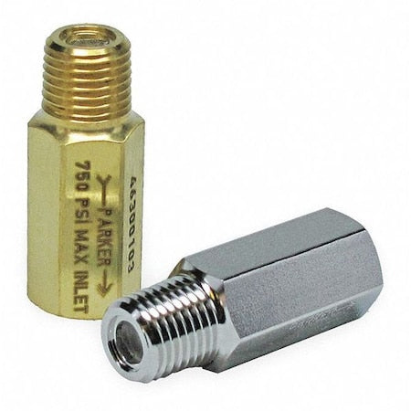 Safety Relief Valve,Overall 1-45/64" L