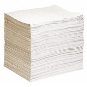 Sorbent Pad, 24 gal, 19 in x 15 in, Universal, Gray, 100 PK