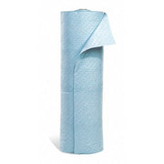 Sorbent Roll, 51 gal, 5 ft x 160 ft, Oil, Blue, Polypropylene