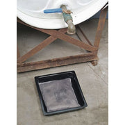 Absorbent Pillow In Pan, 18 gal, Universal, Black/Gray, 36 PK