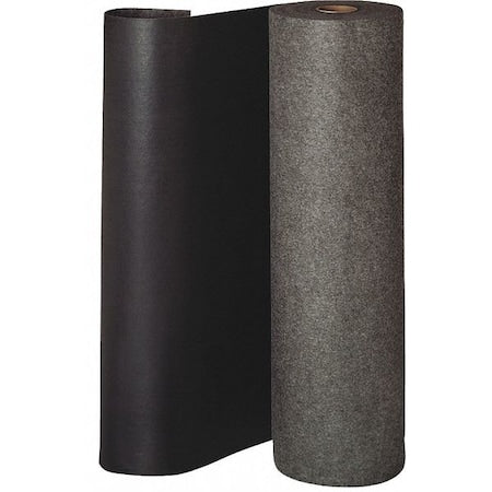 Sorbent Roll, 13 gal, 3 ft x 100 ft, Universal, Gray, Polypropylene