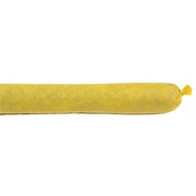 Sorbent Sock, 25 gal, 3 in x 48 in, Biohazard Liquids, Yellow, 30 PK