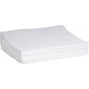 Sorbent Pad, 16 gal, 15 in x 19 in, Oil, White, 50 PK