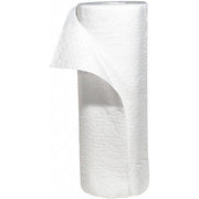 Sorbent Roll, 54 gal, 30 in x 150 ft, Oil, White, Polypropylene