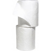 Sorbent Roll, 63 gal, 15 in x 150 ft, Oil, White, 2 PK