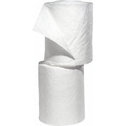 Sorbent Roll, 55 gal, 15 in x 150 ft, Oil, White, Polypropylene