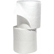Sorbent Roll, 44 gal, 15 in x 150 ft, Oil, White, Polypropylene