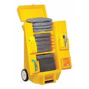 Spill Kit, 30 gal Volume Absorbed per Kit, Not Applicable Capacity, Cart, Yellow, 28