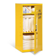 Spill Kit, 23 gal Volume Absorbed per Kit, Not Applicable Capacity, Wall Cabinet, Yellow, 151