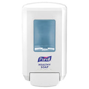 Soap Dispenser,Wall Mount,Manual, Push-Style, White