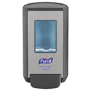 Soap Dispenser,Wall Mount,Manual, Push Style, Graphite