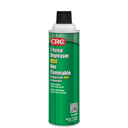 T-Force Degreaser MUO, 20 oz Aerosol Spray Can, Ready To Use, Solvent Based, K1