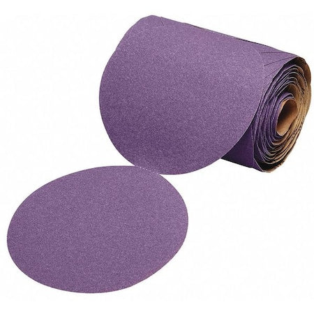 Sanding Disc Roll,Coated,5" dia,120 Grit