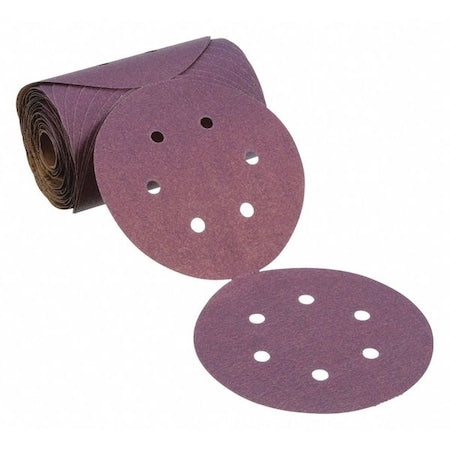 Sanding Disc Roll,Coated,5" dia,220 Grit