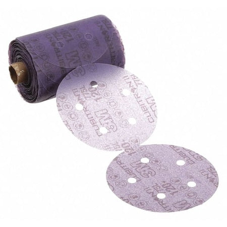 PSA Sanding Disc Roll,Coated,5" dia.