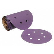 Sanding Disc Roll,Coated,6" dia,180 Grit
