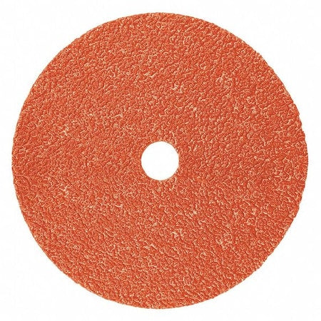 Fiber Disc,4-1/2" dia.,Coated,80 Grit