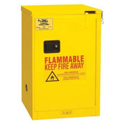 Hazardous Material Storage Cabinet, 12 gal, 1 Shelves, Steel, 23 in W x 36 1/2 in H x 18 in D