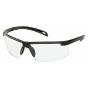 Ever-Lite(R), Safety Glasses, Anti-Fog, Anti-Static & Anti-Scratch, Clear Lens, Black Frame