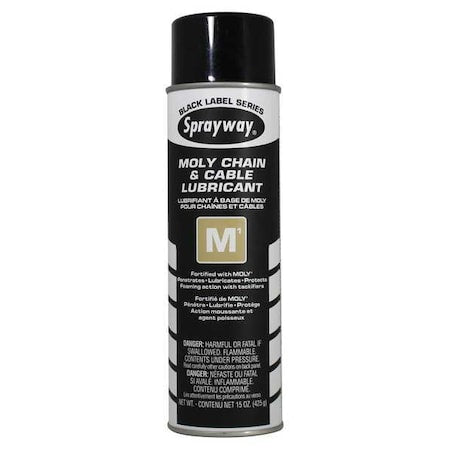 20 oz, Aerosol Can, Petroleum Distillates, Black