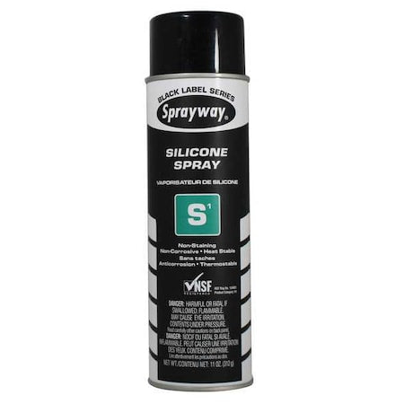 Silicone Lubricant, 20 oz., Aerosol Can, Silicone, Colorless