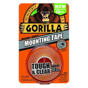 Double-Sided Foam Tape, 1 in W, 1 11/16 yd L, 1/32 in, Acrylic Foam, Double-Sided
