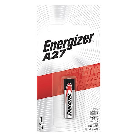 Alkaline Battery, A27 12V DC 1 PK