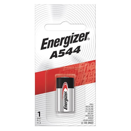 Alkaline Battery, A544 6V DC 1 PK