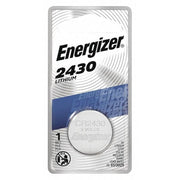 Energizer 2430 Lithium Coin Battery, 1 Pack - For Multipurpose - 290 mAh - 3 V DC - 1 Each