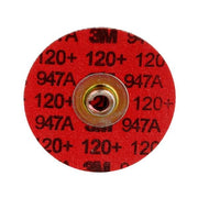 Abrasive Disc,120 Grit,947A,4in