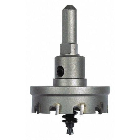 Hole Cutter,Dia:15/16",Carbide Tipped