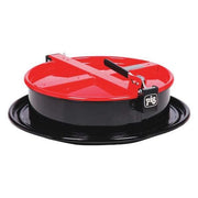 Drum Funnel,Steel,6-3/4 in. H,Red