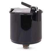 Drum Funnel, Steel, 15-5/8 in. H, Black