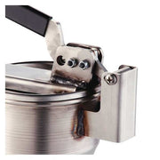 Drum Funnel,Steel,11 in. H,Silver