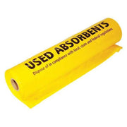 Polyethylene Disposal Bags,38 in.W,PK100